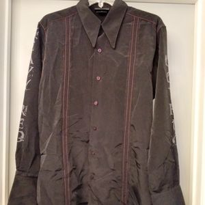 Heavy Red Gothic Shirt